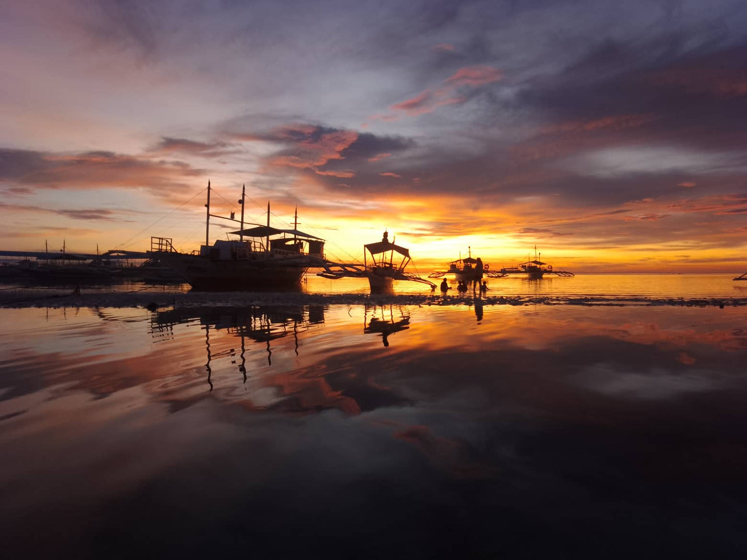 Sunset on Malapascua
